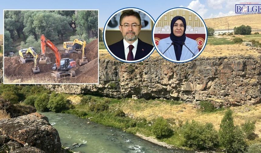 Varlı Bakan'a sordu: Zilan Kanyonundaki çalışmalar dudurulacak mı?