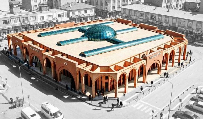 Van’ın merkezine yeni çarşı geliyor! 91 dükkan ve 45 araçlık otopark yapılacak