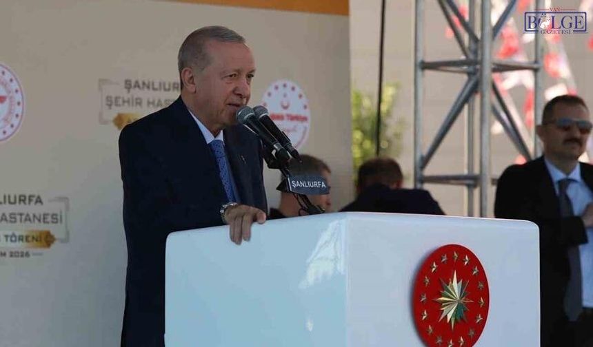 Erdoğan’dan Şanlıurfa’da dikkat çeken mesaj