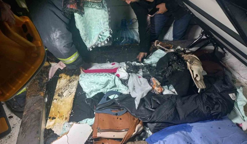 Van’da ev alevlere teslim oldu: Ekipler seferber edildi