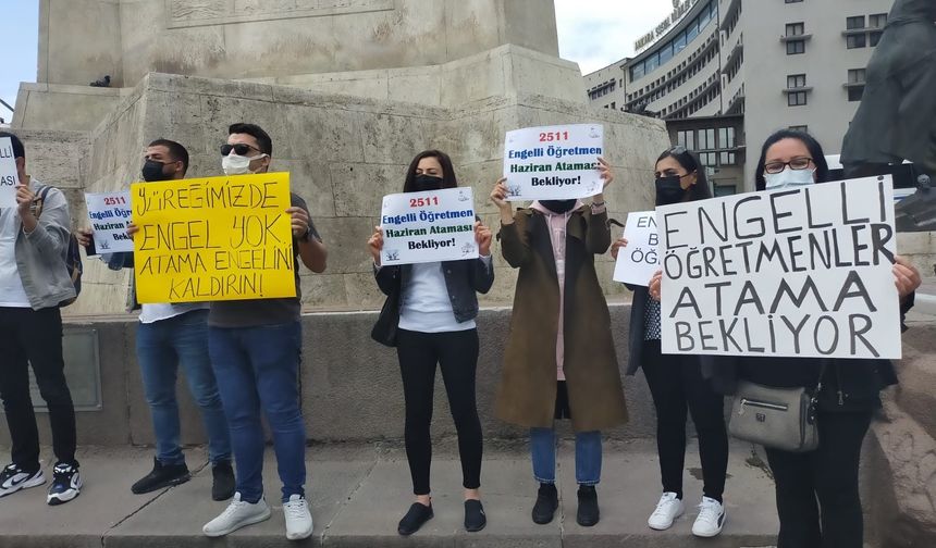 Van’da engellilerin atama isyanı: Kontenjan yetmiyor