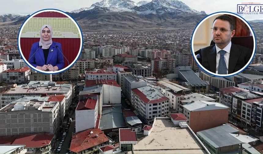 Van’da icra ve kredi kartı borçları için bakanlara 13 soru