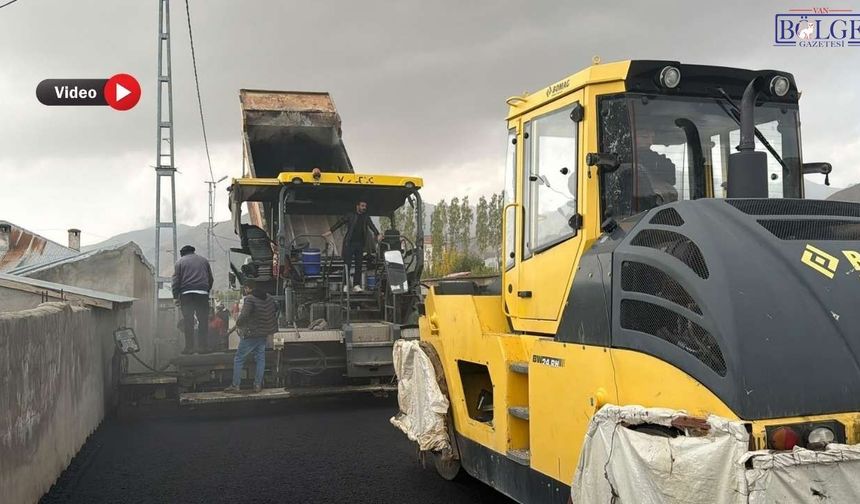 Van’da 3 Mahalle Asfalt Yollara Kavuşuyor