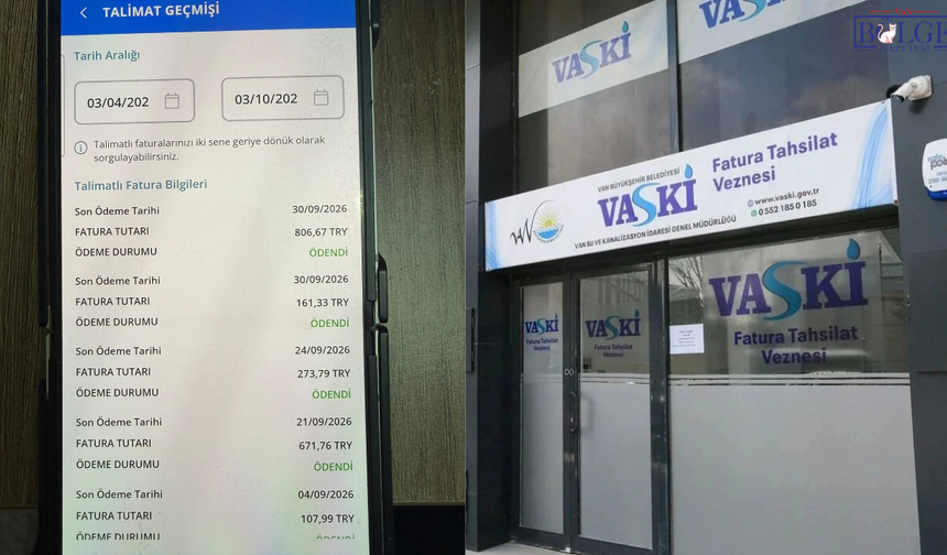 Van’da bu da oldu: Aynı eve bir ayda 5 VASKİ faturası