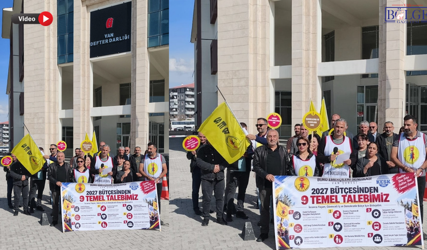 Van’da kamu emekçilerinden iktidara: Faturayı bize kesmeyin!