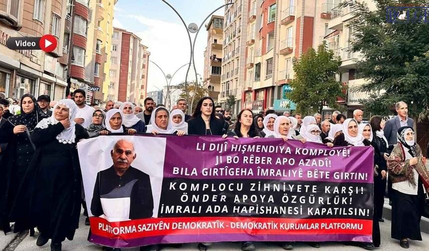 Van’da 9 Ekim İçin Yürüyüş ve Basın Açıklaması Yapıldı