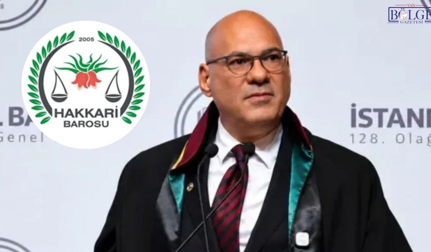 Hakkâri Barosu’ndan Osman Korkut Kanadoğlu için başlatılan soruşturmaya tepki