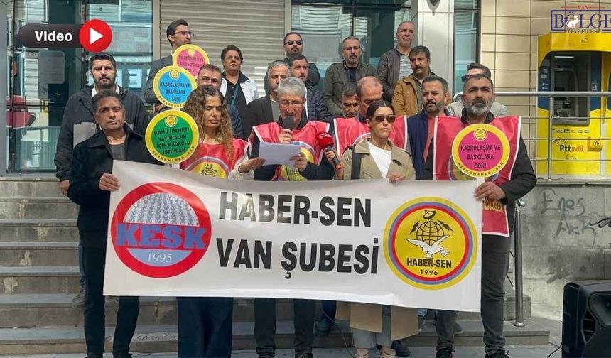 Van'da PTT’de görevlendirme tepkisi: Ayrımcılığı kabul etmiyoruz