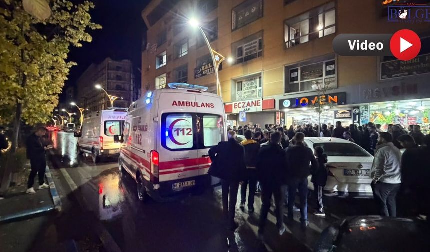 Çarşı merkezinde silahlı saldırı: 3 yaralı