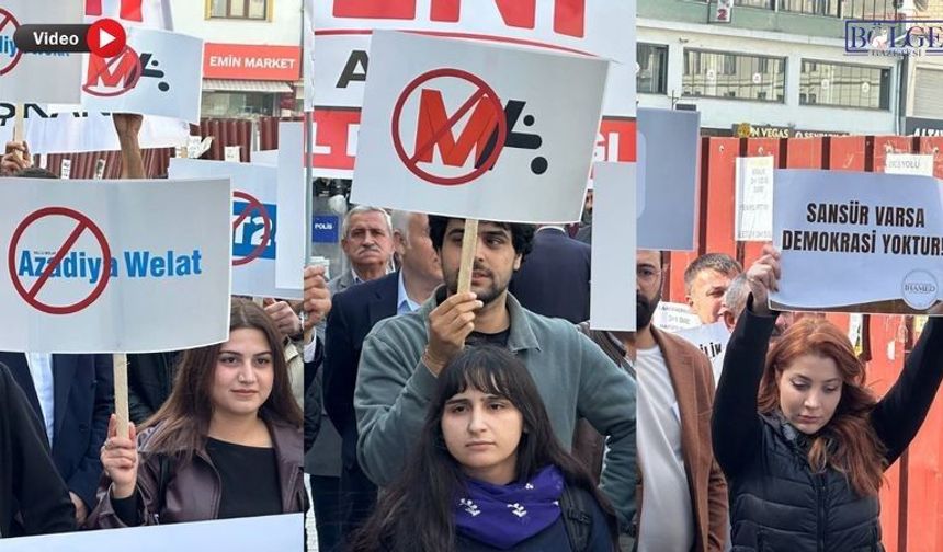 Van’da gazeteciler sokakta: “Artık yeter, nefes alamıyoruz!”