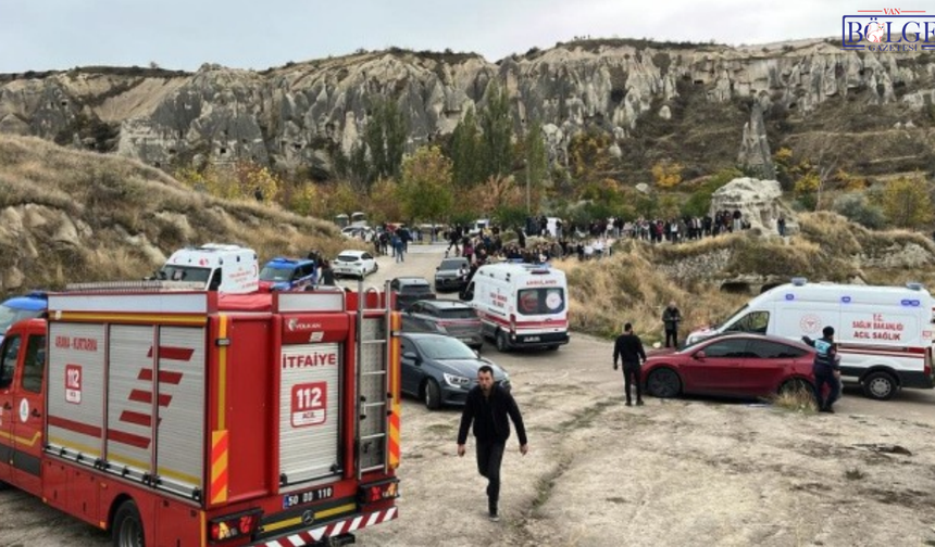 Kapadokya’da peribacası çöktü: 2 kişi hayatını kaybetti, 5 yaralı