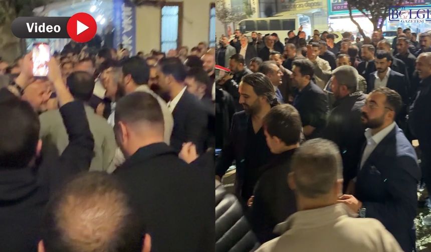 Van TSO Seçimlerini Kazanan Necdet Takva’nın Seçim Bürosunda Kutlama