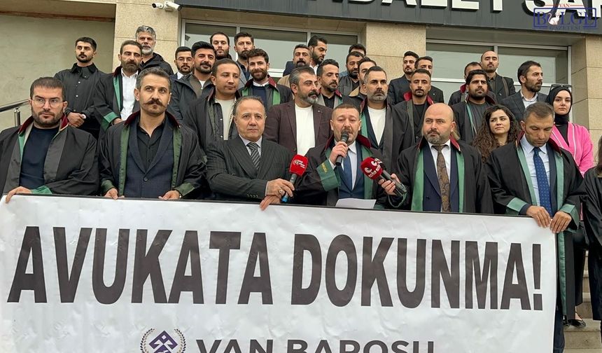 Van Barosu’ndan Avukata Saldırı Sonrası Serbest Bırakılma Kararına Tepki
