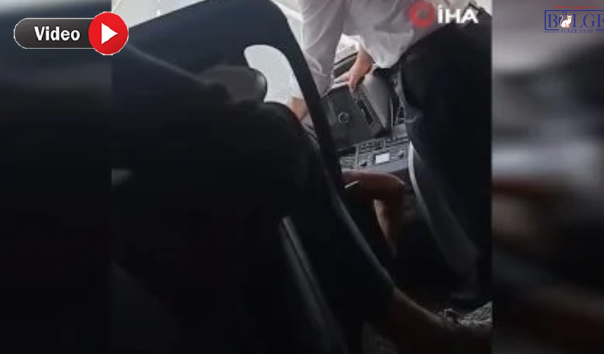 Van’dan Bursa’ya Giden Otobüste Akılalmaz Görüntü!